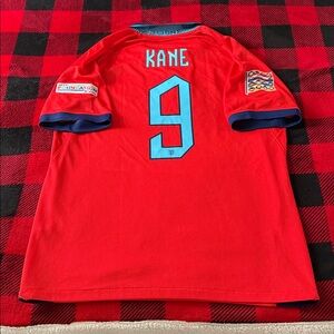 England 🏴󠁧󠁢󠁥󠁮󠁧󠁿 #9 Harry Kane RARE 2023 UEFA Nations League Away Nike Jersey